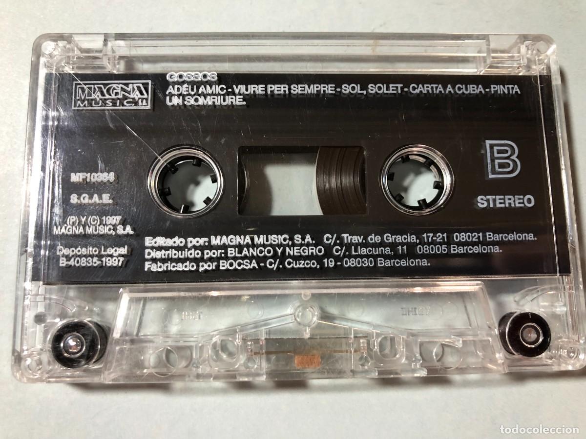 Casetes antiguos: Cassette GOSSOS &ndash; Mandala Rock catal&agrave; en K7 - Foto 6