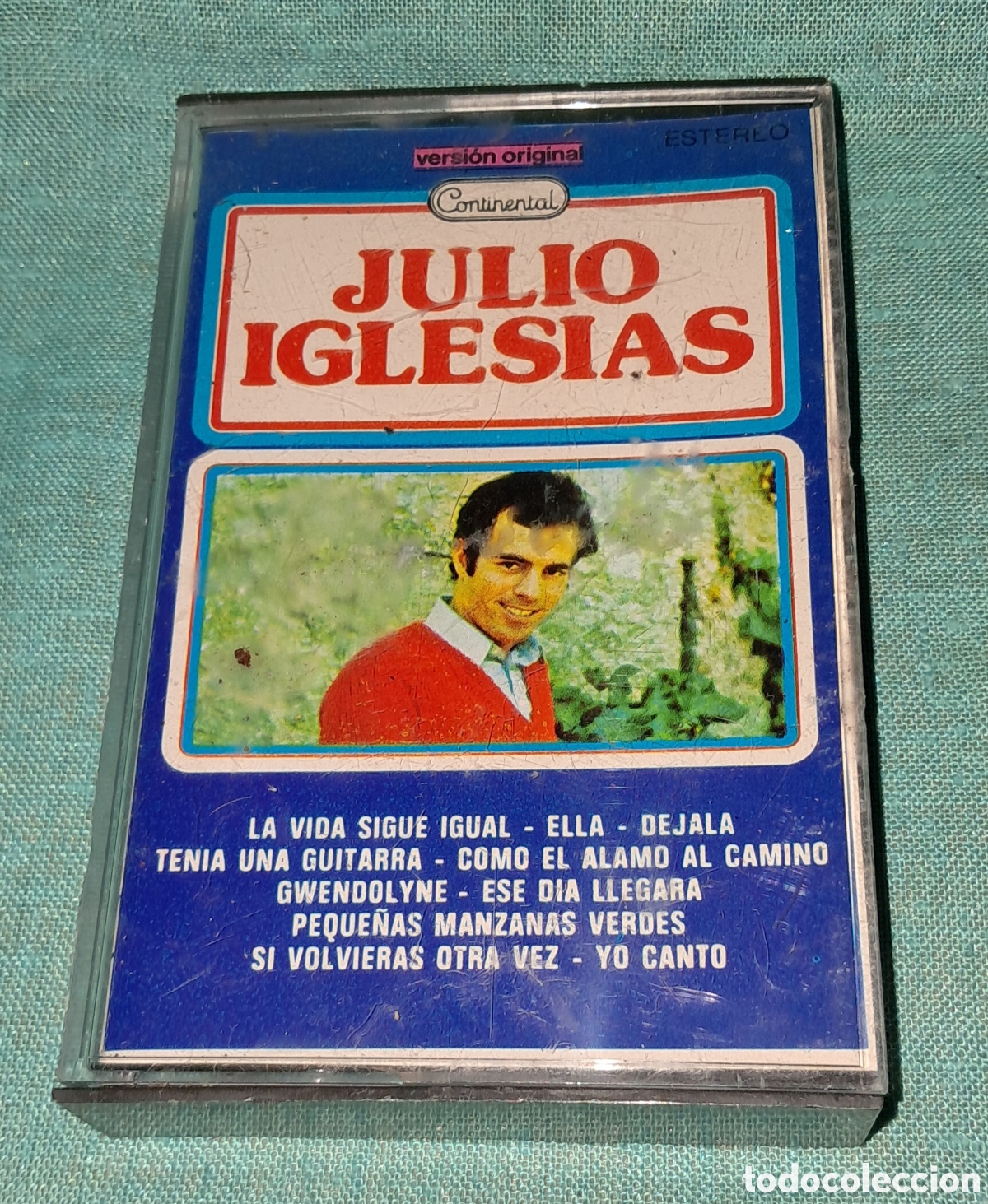 Casetes antiguos: CASETE JULIO IGLESIAS VERSI&Oacute;N ORIGINAL CONTINENTAL - Foto 1