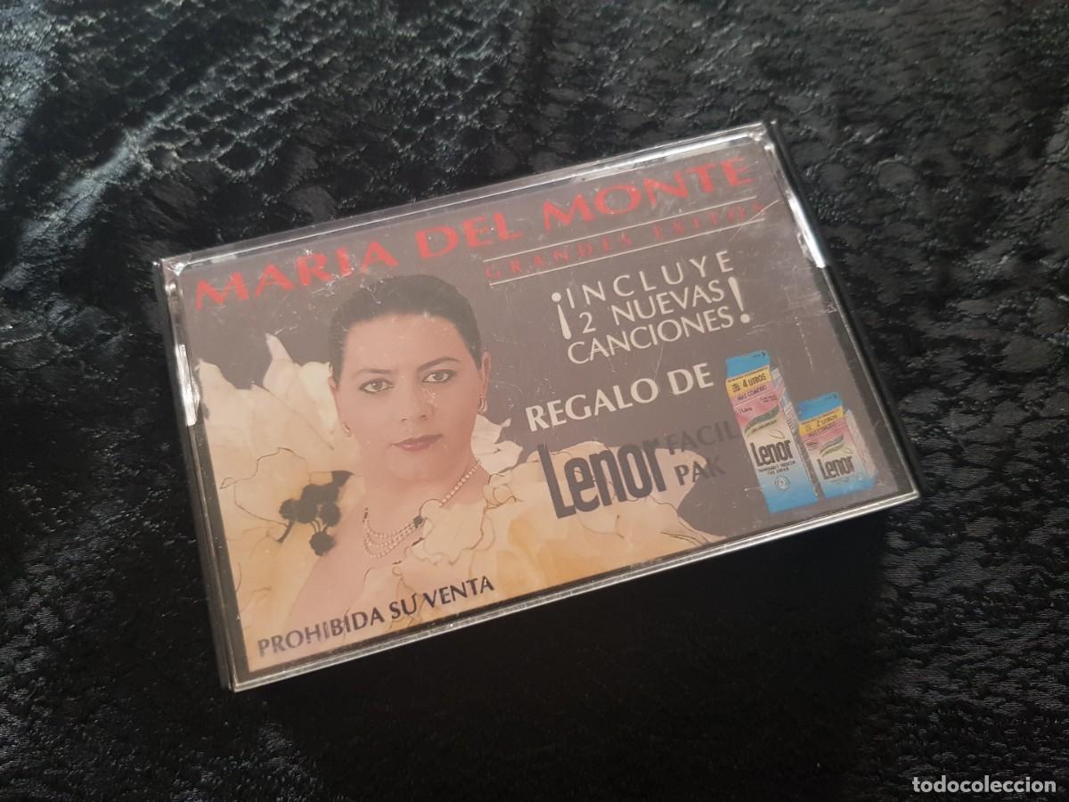 Casetes antiguos: Casete Mar&iacute;a del Monte (Grandes &Eacute;xitos) Lenor - Foto 1