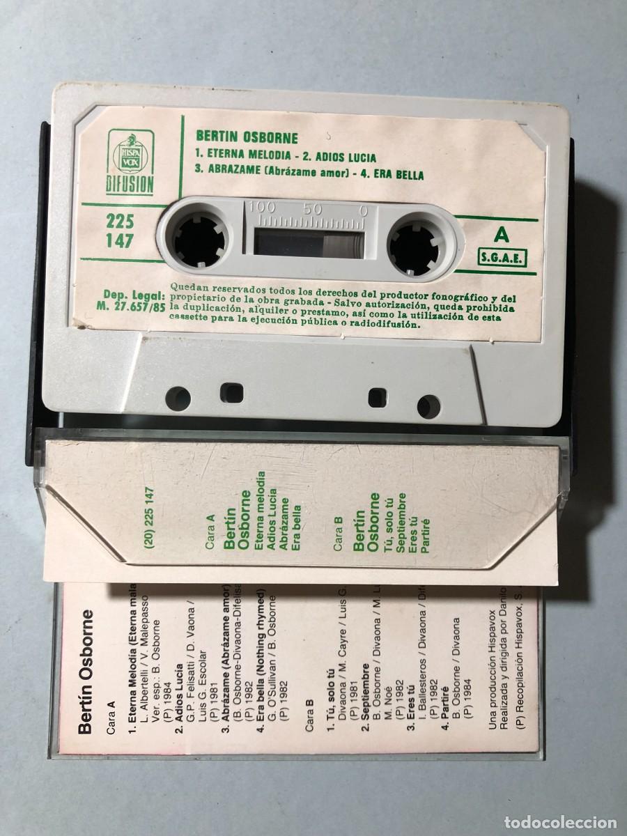 Casetes antiguos: Cassette BERTIN OSBORNE - Foto 2