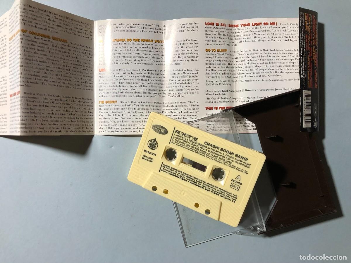 Casetes antiguos: Cassette ROXETTE - Crash Boom Bang - Foto 3