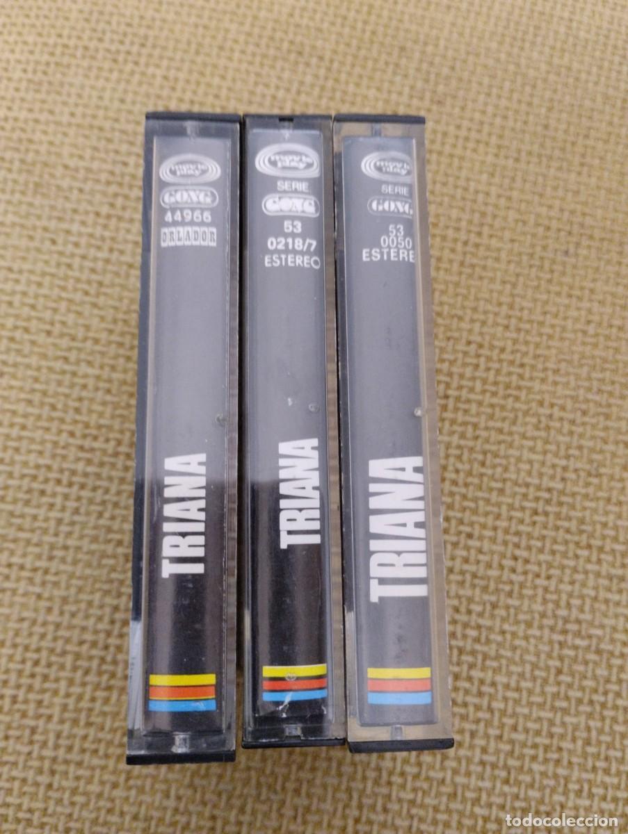 Casetes antiguos: Lote cintas de cassette Triana - Foto 5