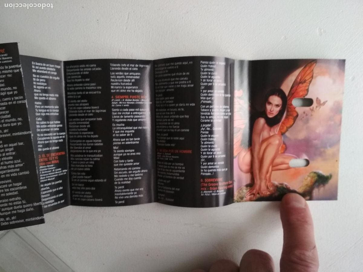 Casetes antiguos: M&oacute;nica Naranjo &lrm;&ndash; Minage, ed espa&ntilde;ola, 2000 - Foto 4