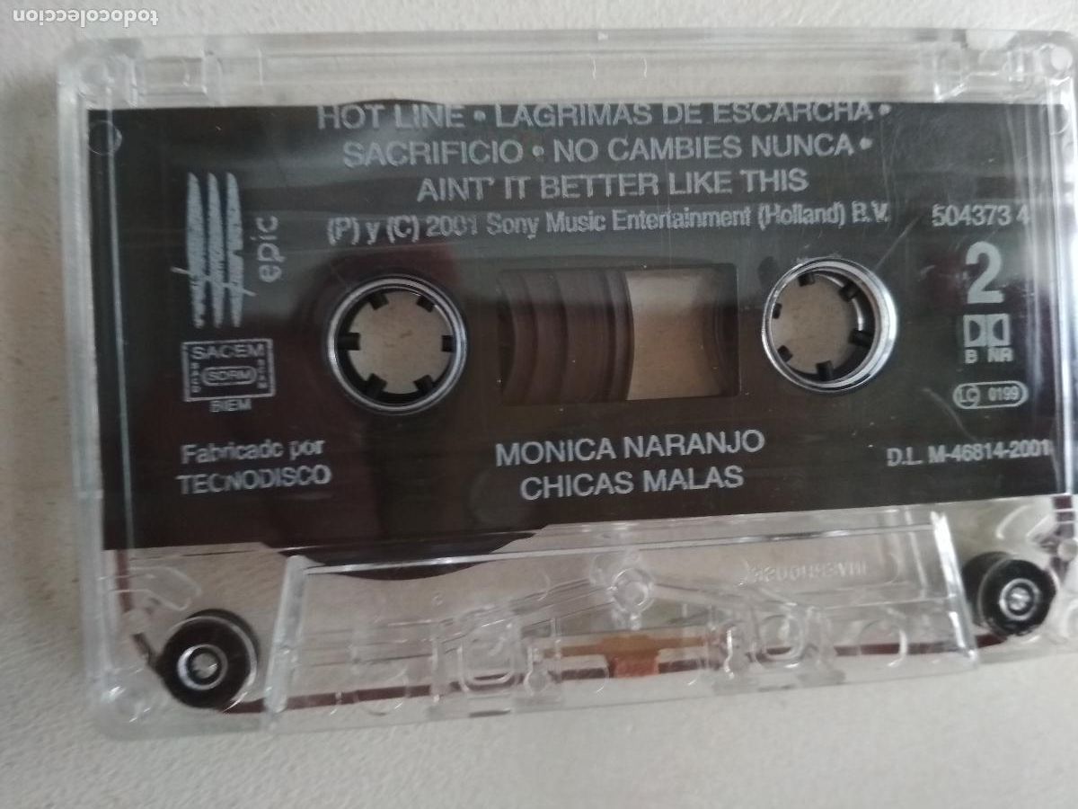 Casetes antiguos: M&oacute;nica Naranjo &lrm;&ndash; Minage, ed espa&ntilde;ola, 2000 - Foto 6