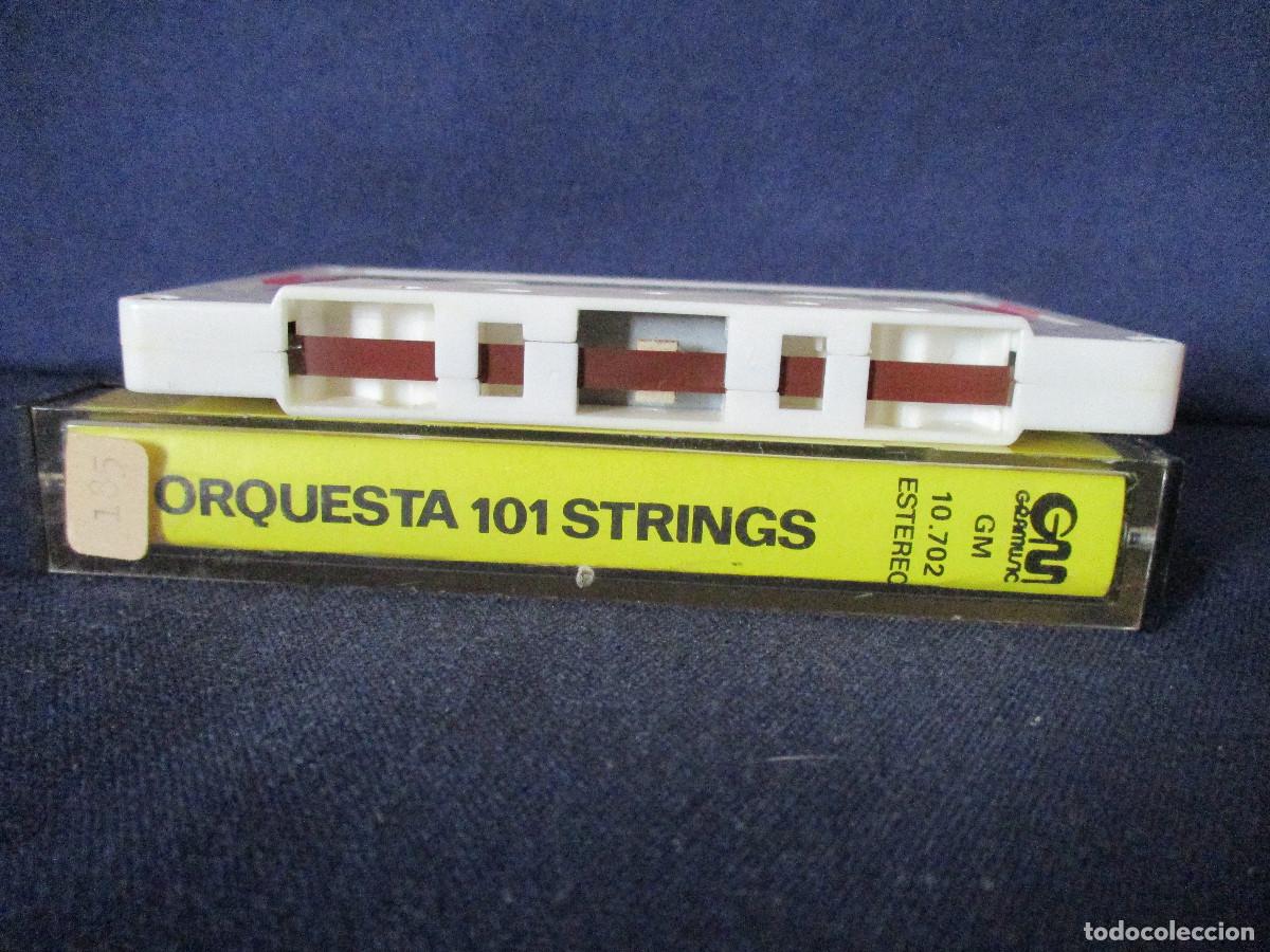Casetes antiguos: CINTA CASETE / F&Uacute;NDETE CON LAS 101 STRINGS &middot; ORQUESTA 101 STRINGS &middot; GRAMUSIC 1978 - Foto 2
