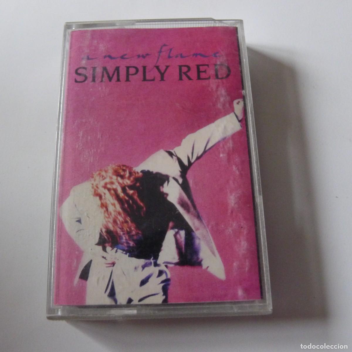 Casetes antiguos: CASETE SIMPLY RED : A NEW FLAME - Foto 1