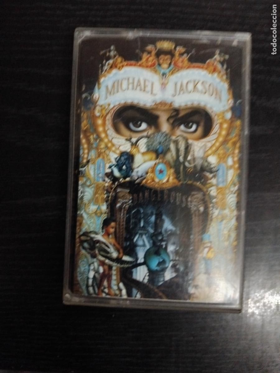 Casetes antiguos: CASSETTE EPIC SPAIN - MICHAEL JACKSON - DANGEROUS.. - Foto 1