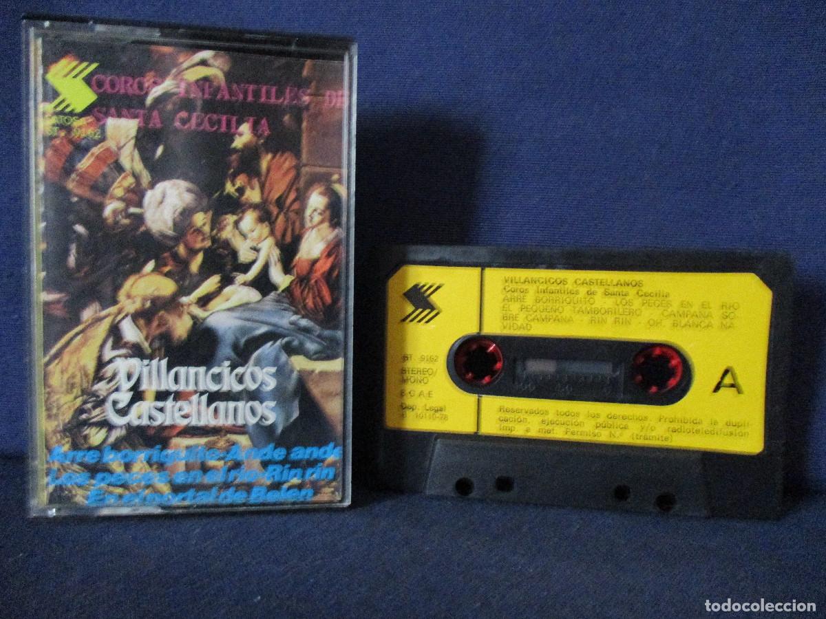 Casetes antiguos: CINTA CASETE / COROS INFANTILES DE SANTA CECILIA &middot; VILLANCICOS CASTELLANOS - SATOSA 1978