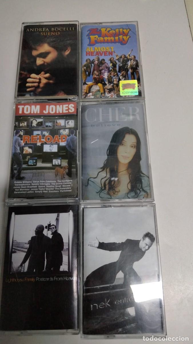 Casetes antiguos: LOTE DE SEIS CINTAS DE CASETTE DE LOS 90 - Foto 1
