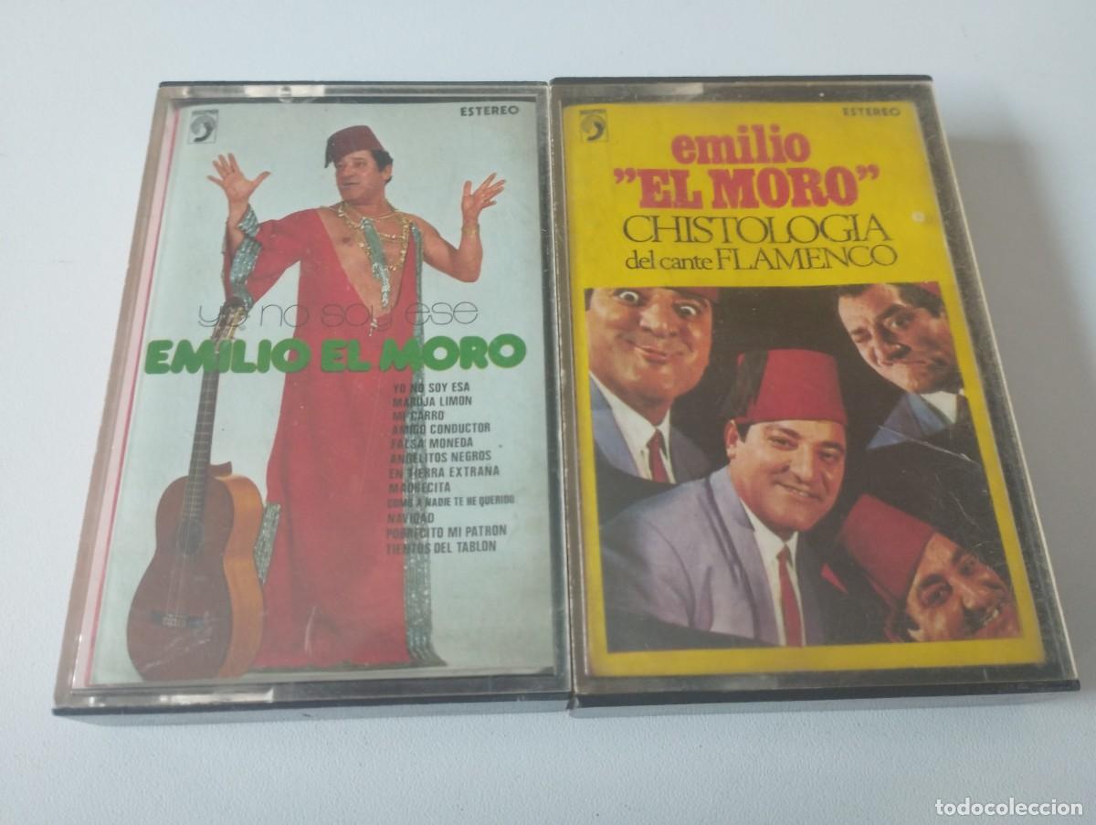 Casetes antiguos: 2 CASETES EMILIO EL MORO HUMOR - Foto 1