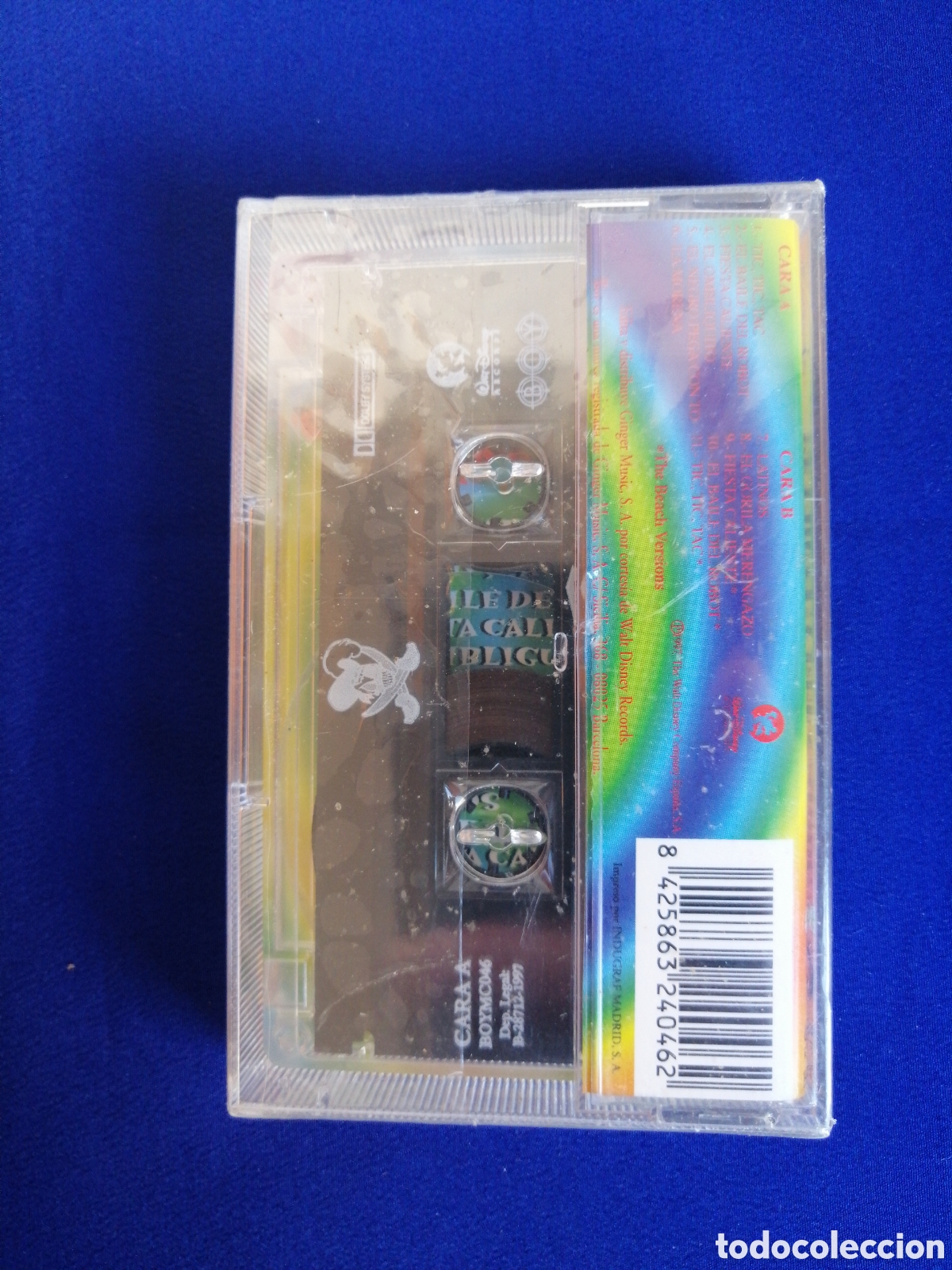 Casetes antiguos: EL PIRATA DEL CARIBE- DISNEY - PRECINTADA - Foto 4