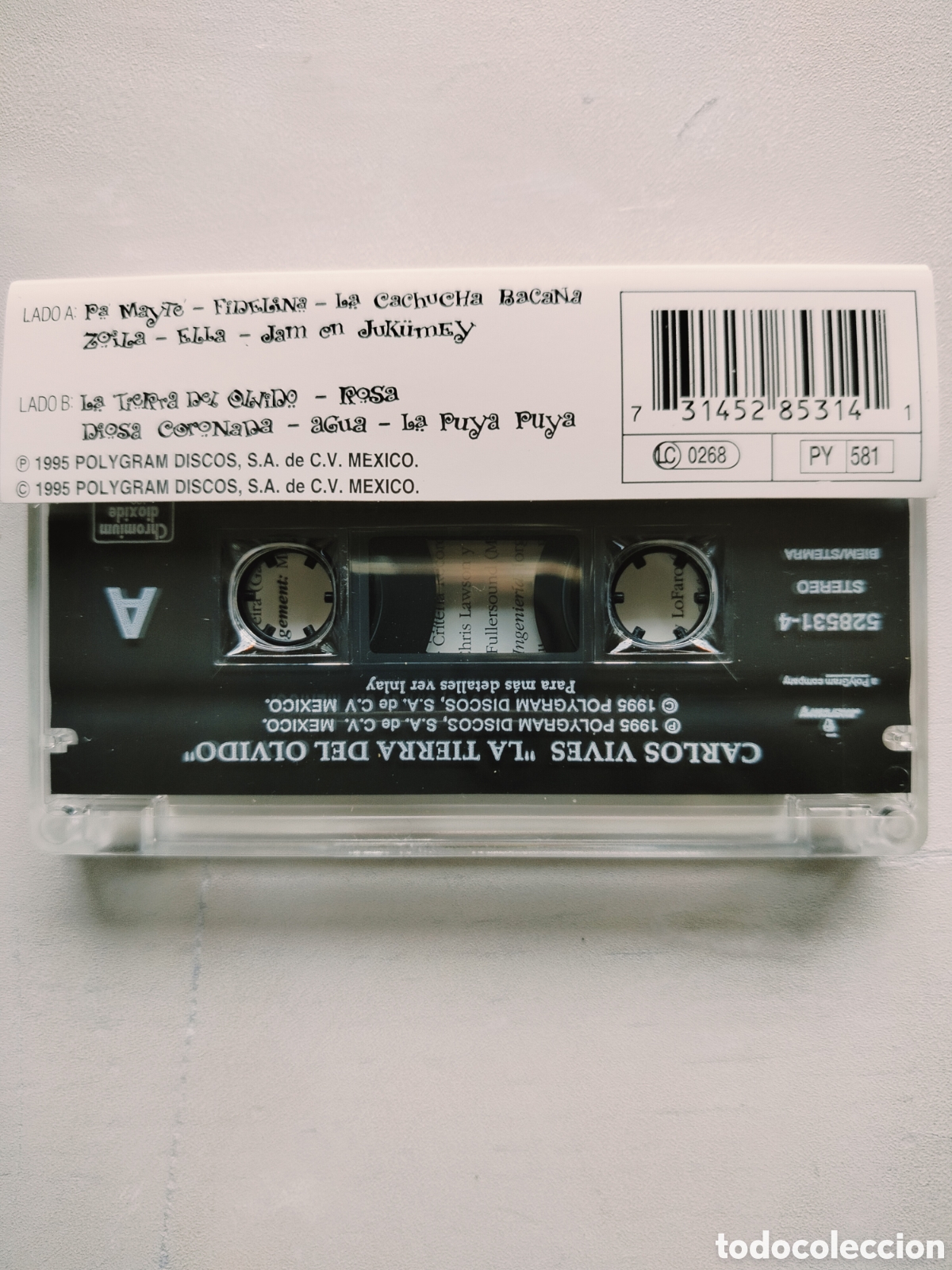 Casetes antiguos: Cassette Carlos Vives - Foto 2