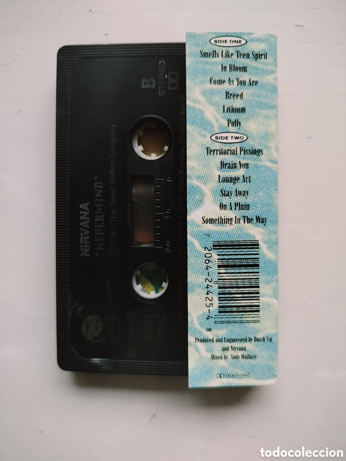 Casetes antiguos: Cassette Nirvana 1991 - Foto 2
