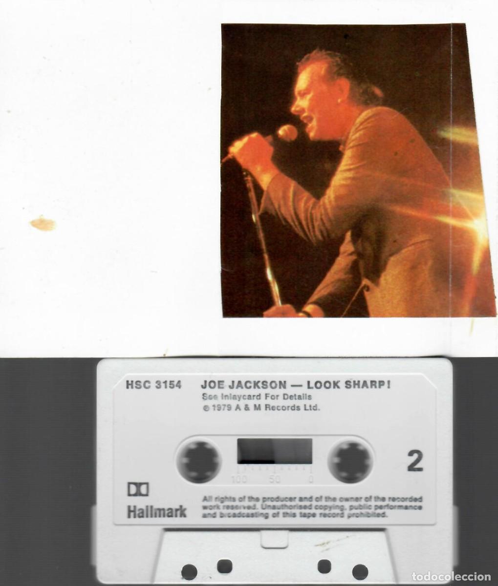 Casetes antiguos: JOE JACKSON Look sharp RARE CASSETTE for Collectors - Foto 2