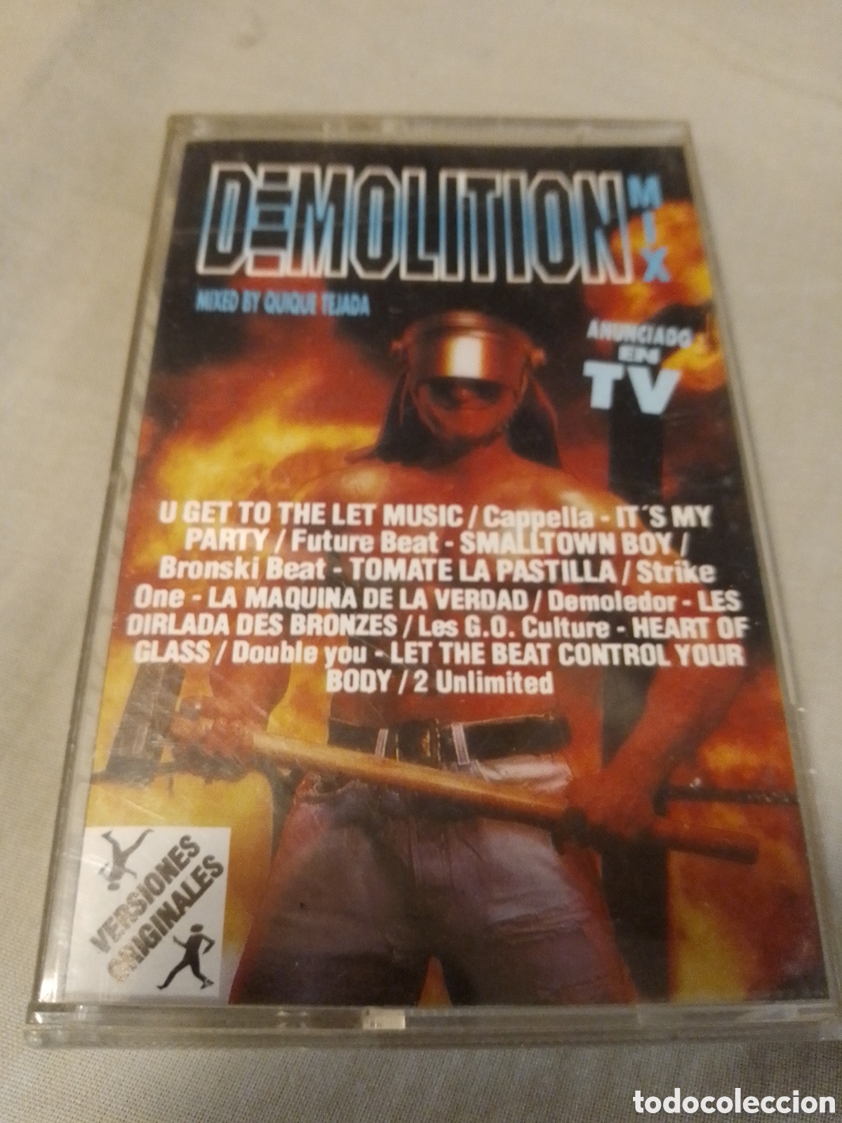 Casetes antiguos: DEMOLITION MIX QUIQUE TEJADA 1994 - Foto 1