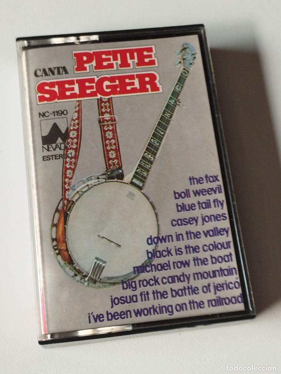 Casetes antiguos: CASETE CANTA PETE SEEGER - Foto 1