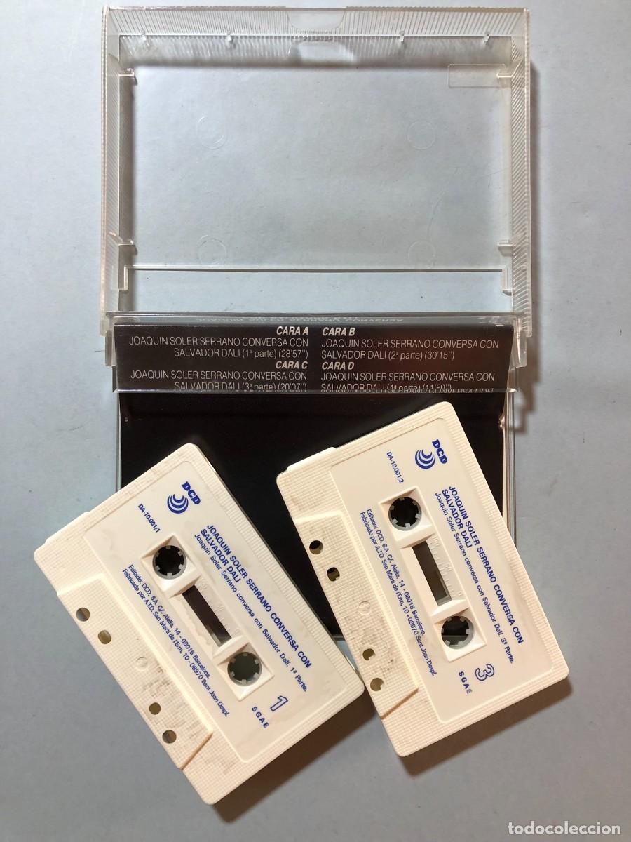 Casetes antiguos: Dal&iacute; conversa con J Soler Serrano en cassette doble - Foto 2