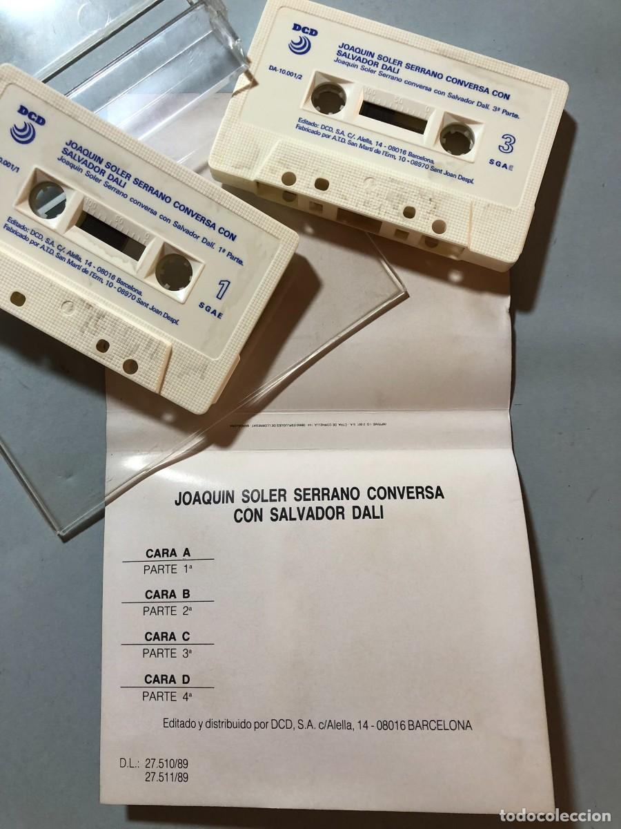 Casetes antiguos: Dal&iacute; conversa con J Soler Serrano en cassette doble - Foto 3