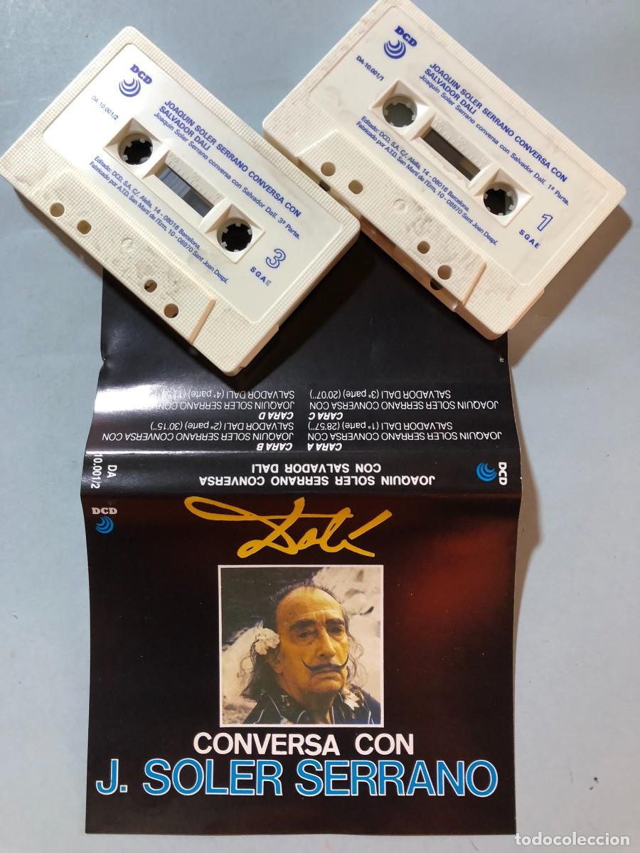 Casetes antiguos: Dal&iacute; conversa con J Soler Serrano en cassette doble - Foto 4