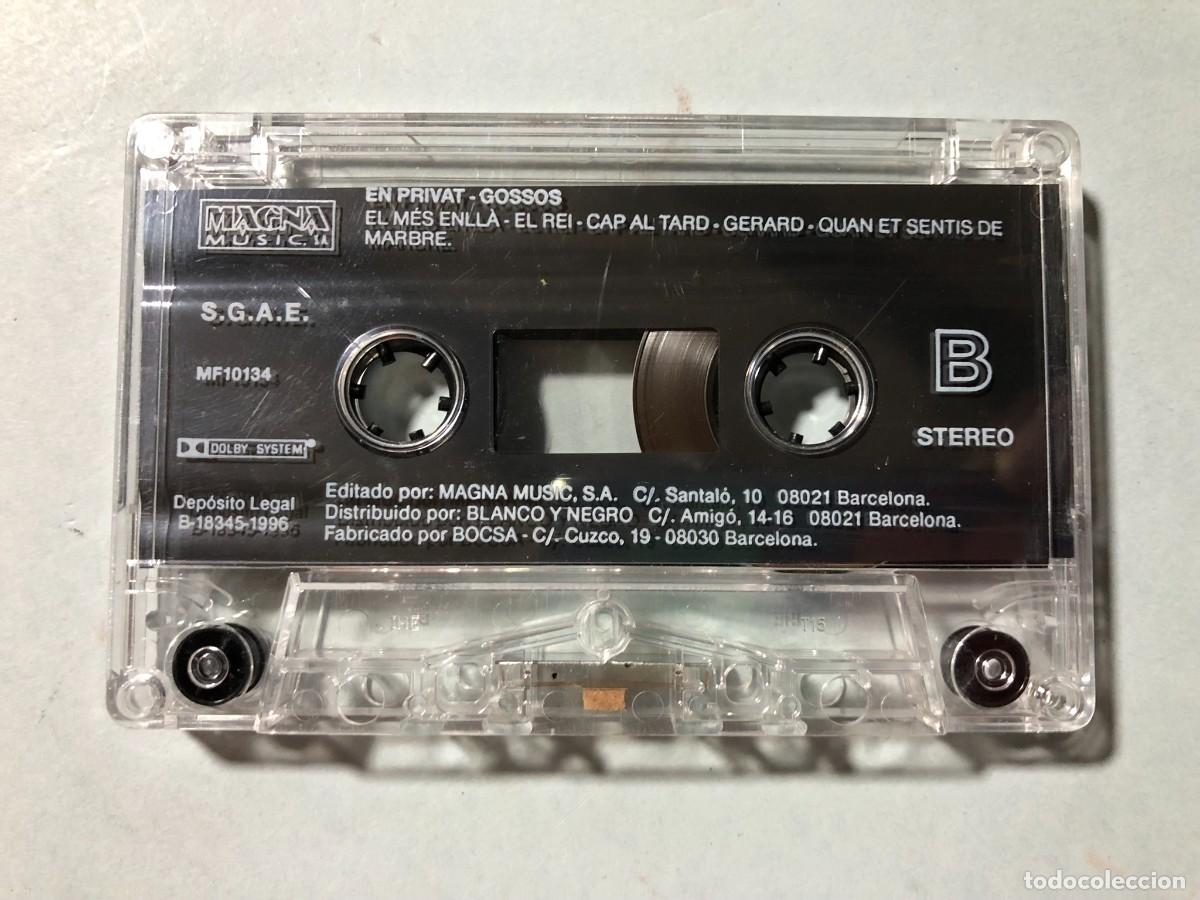 Casetes antiguos: Cassette GOSSOS - En privat - Foto 5