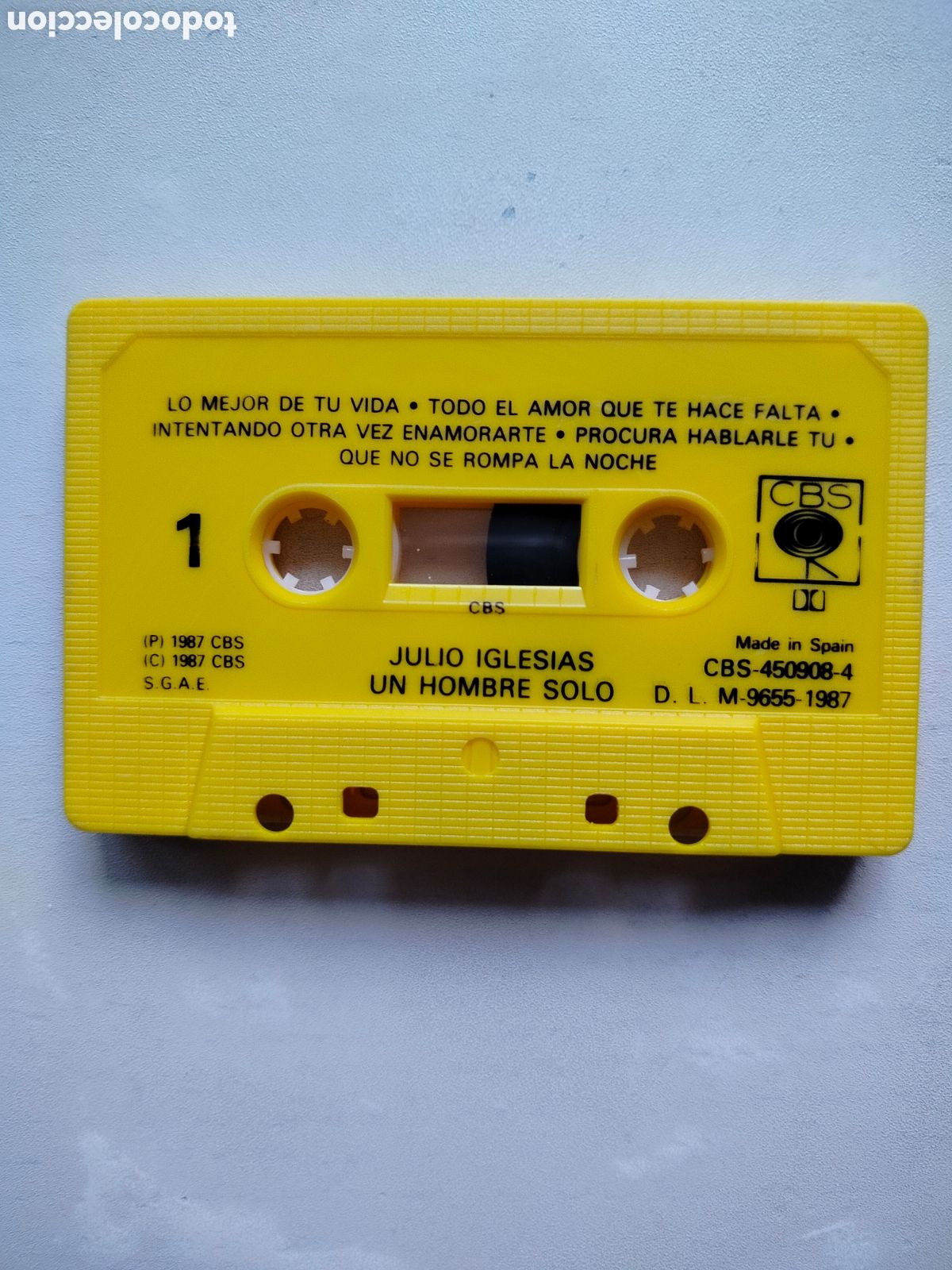 Casetes antiguos: Cass. Julio Iglesias - Foto 2