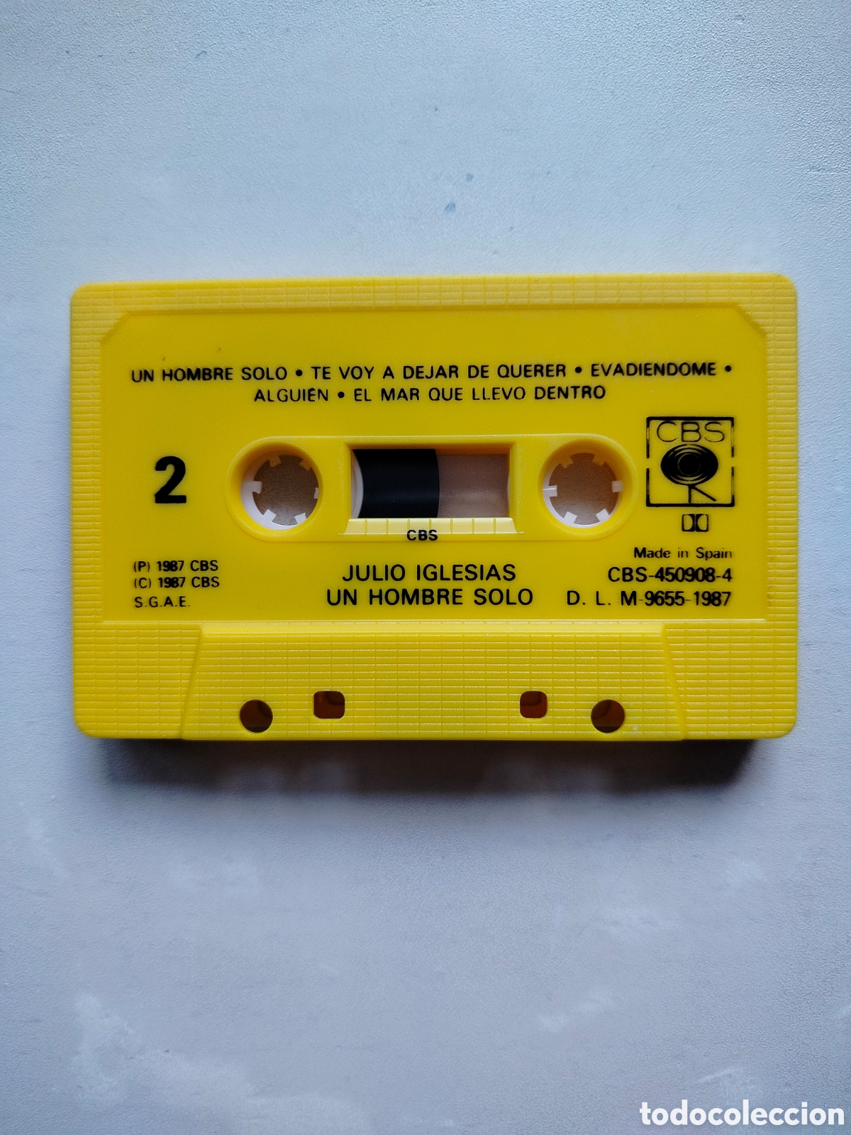 Casetes antiguos: Cass. Julio Iglesias - Foto 3