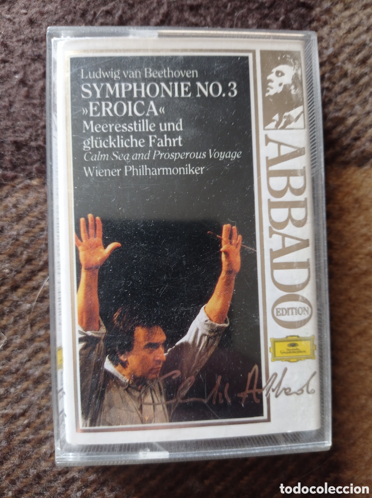 Casetes antiguos: Beethoven - Abbado: sinfon&iacute;a 3 - Foto 1