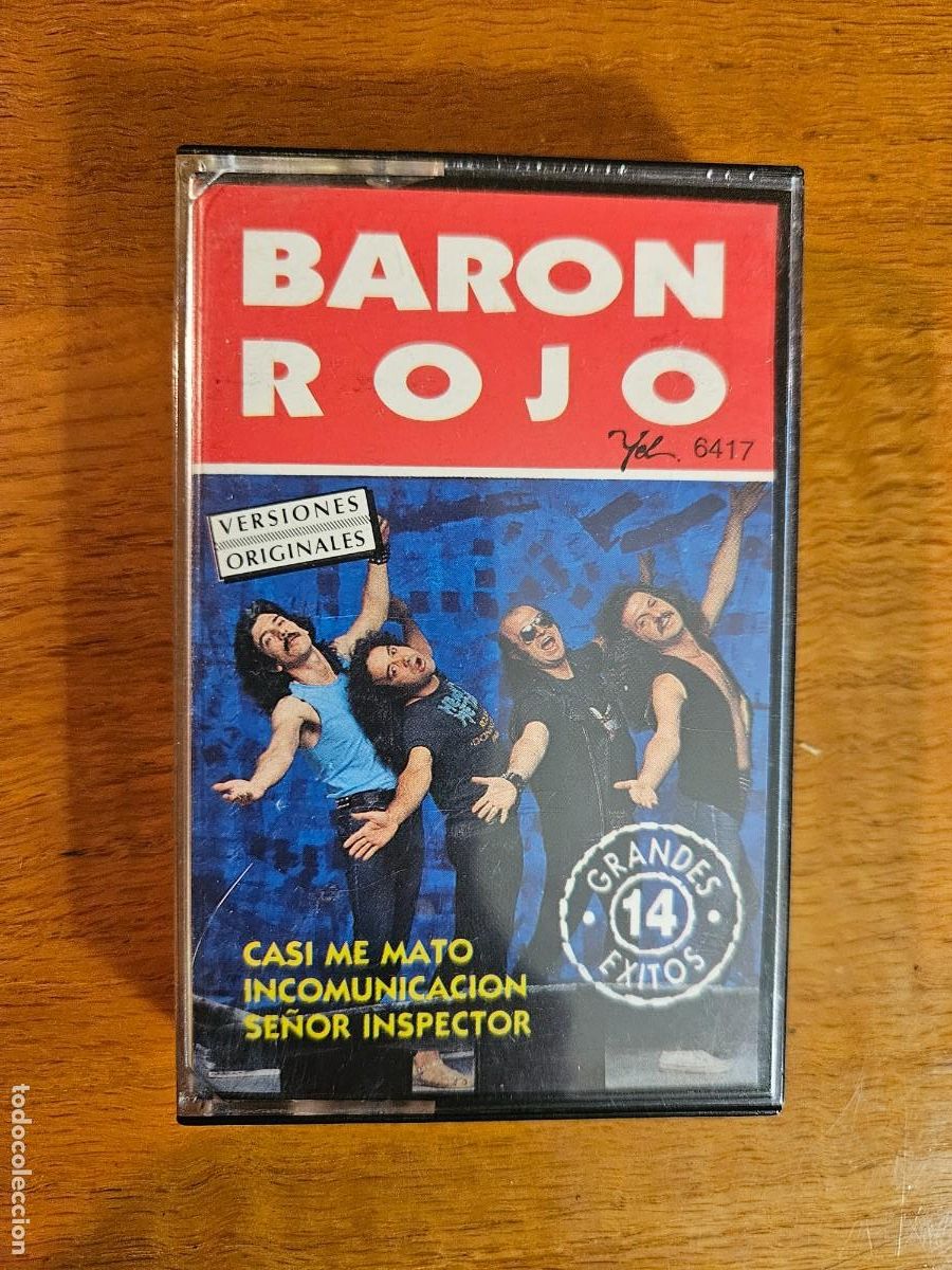 Casetes antiguos: BAR&Oacute;N ROJO - 14 Grandes &Eacute;xitos ( 1991) - Foto 1