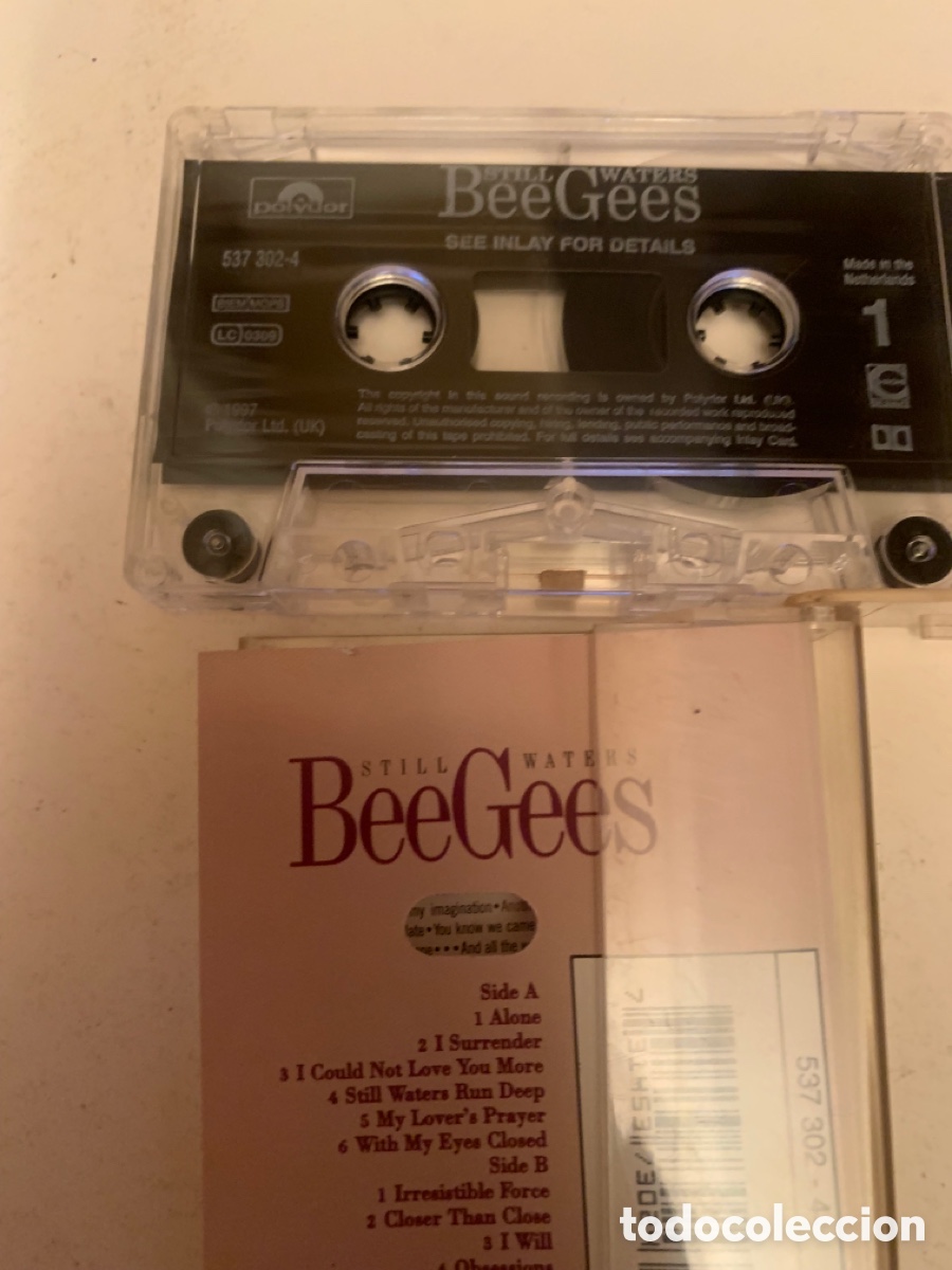 Casetes antiguos: Casete bee gees still waters - Foto 2