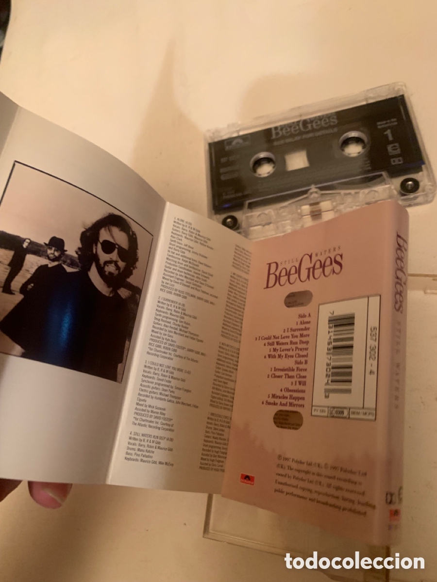 Casetes antiguos: Casete bee gees still waters - Foto 3