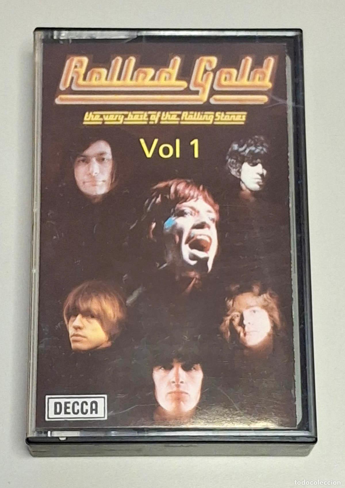 Casetes antiguos: Rolling Stones, Rolled Gold 1,Decca, importaci&oacute;n - Foto 1