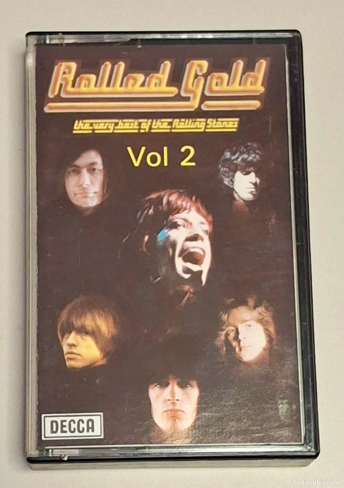 Casetes antiguos: Rolling Stones, Rolled Gold 2,Decca, importaci&oacute;n - Foto 1