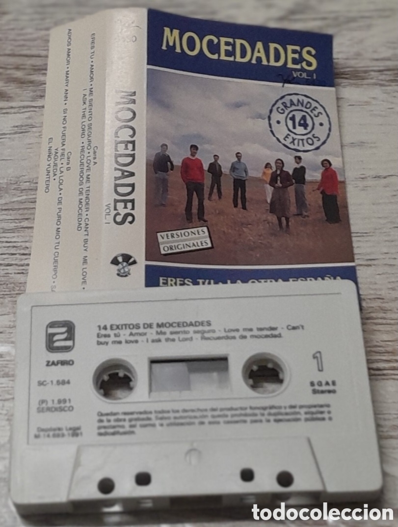 Casetes antiguos: MOCEDADES - 14 GRANDES EXITOS VOL I - Foto 1