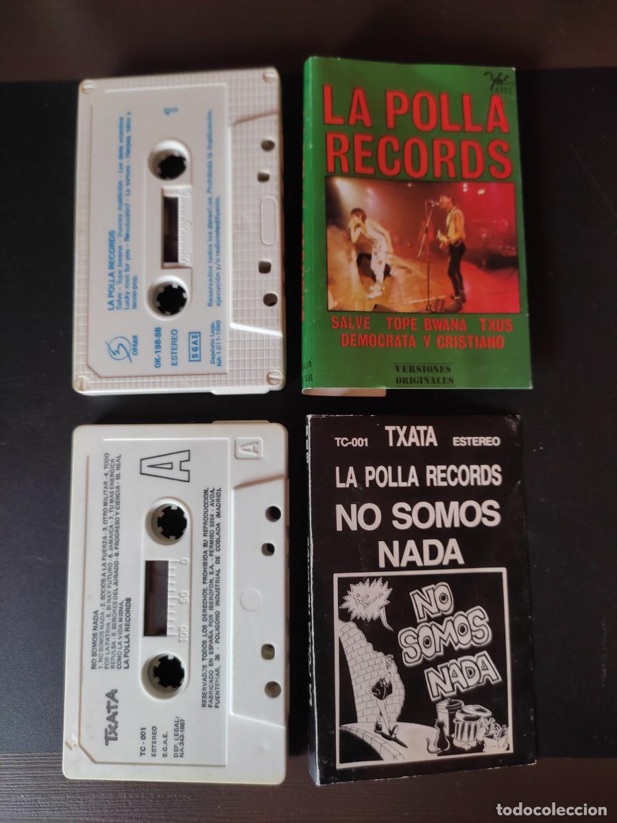 Casetes antiguos: LOTE PACK CINTA CASSETTE POLLA RECORDS - Foto 1