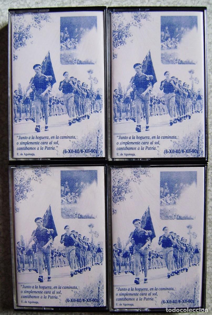 Casetes antiguos: 50 ANIVERSARIO DEL FRENTE DE JUVENTUDES...VOL 1,2,3 Y 4