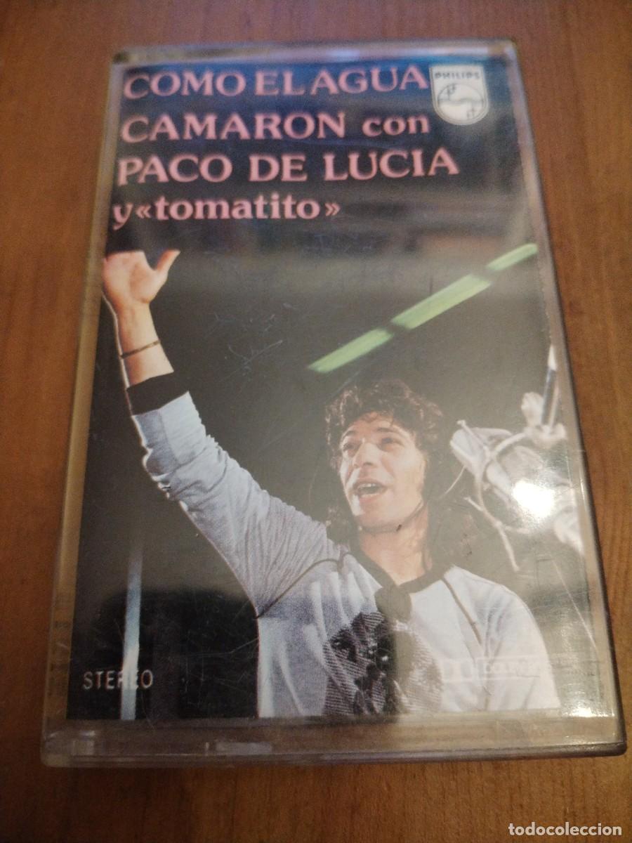 Casetes antiguos: Como el agua camar&oacute;n con Paco de Luc&iacute;a y Tomatito - Foto 1