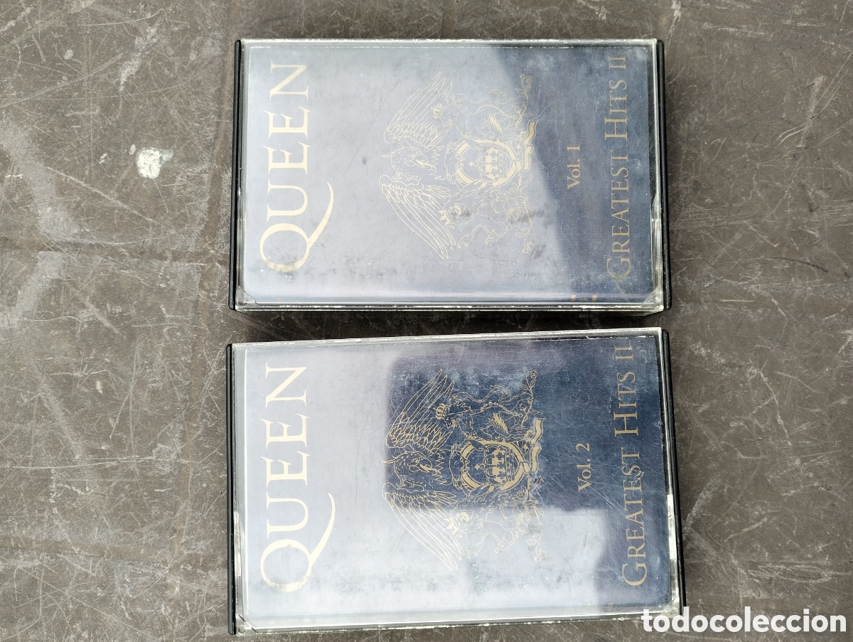 Casetes antiguos: Doble casete queen greatest hits II - Foto 1