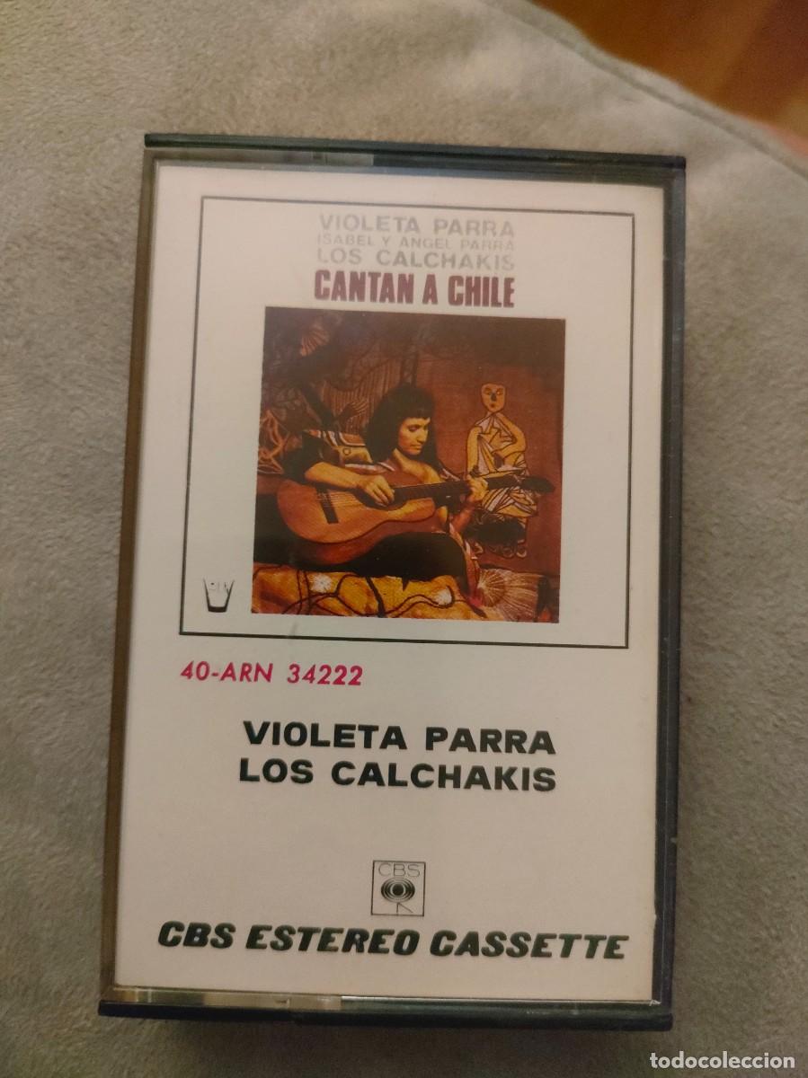 Casetes antiguos: VIOLETA PARRA LOS CALCHAKIS - Foto 1