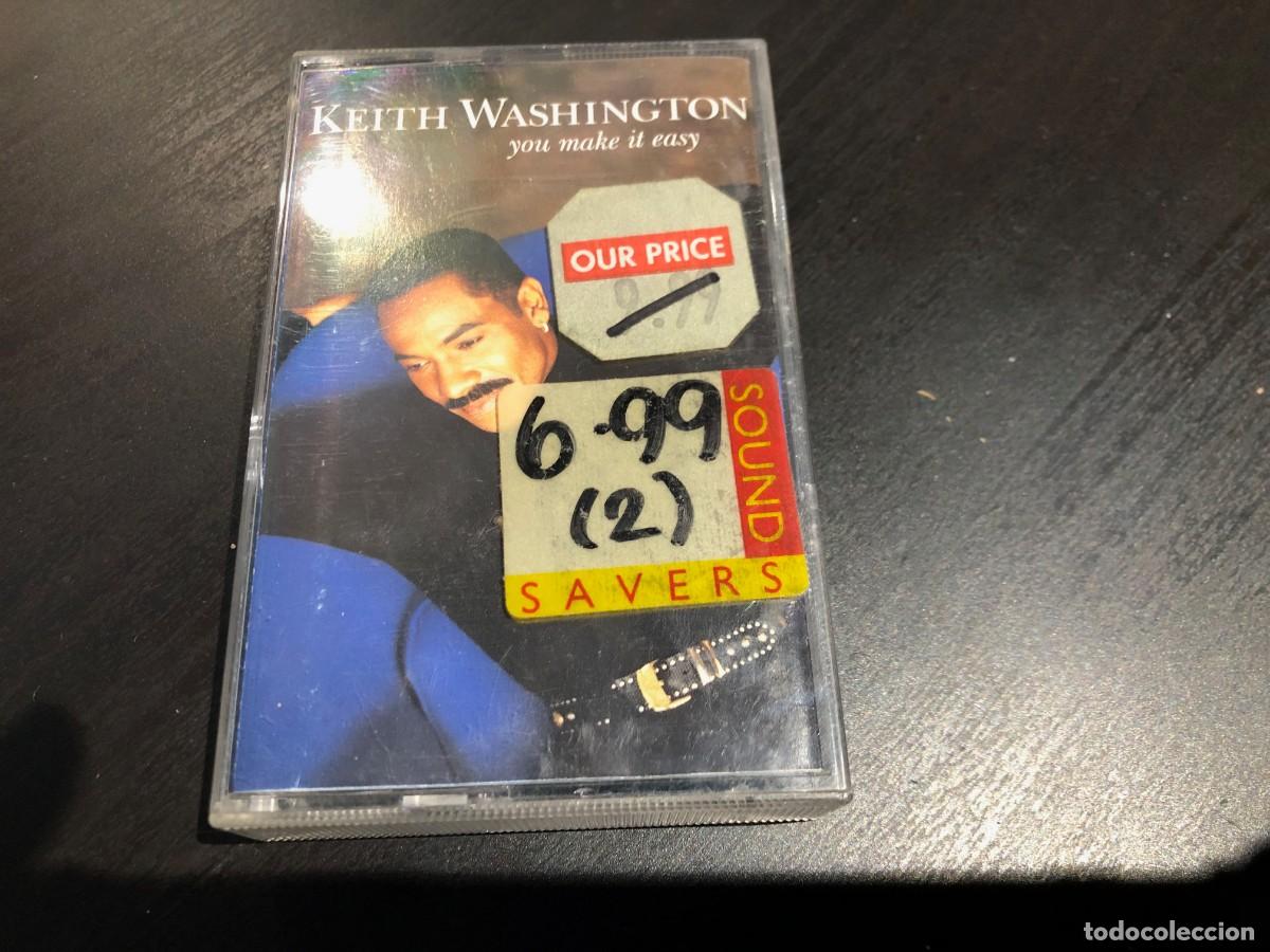 Casetes antiguos: Keith Washington - You make it easy - Foto 1