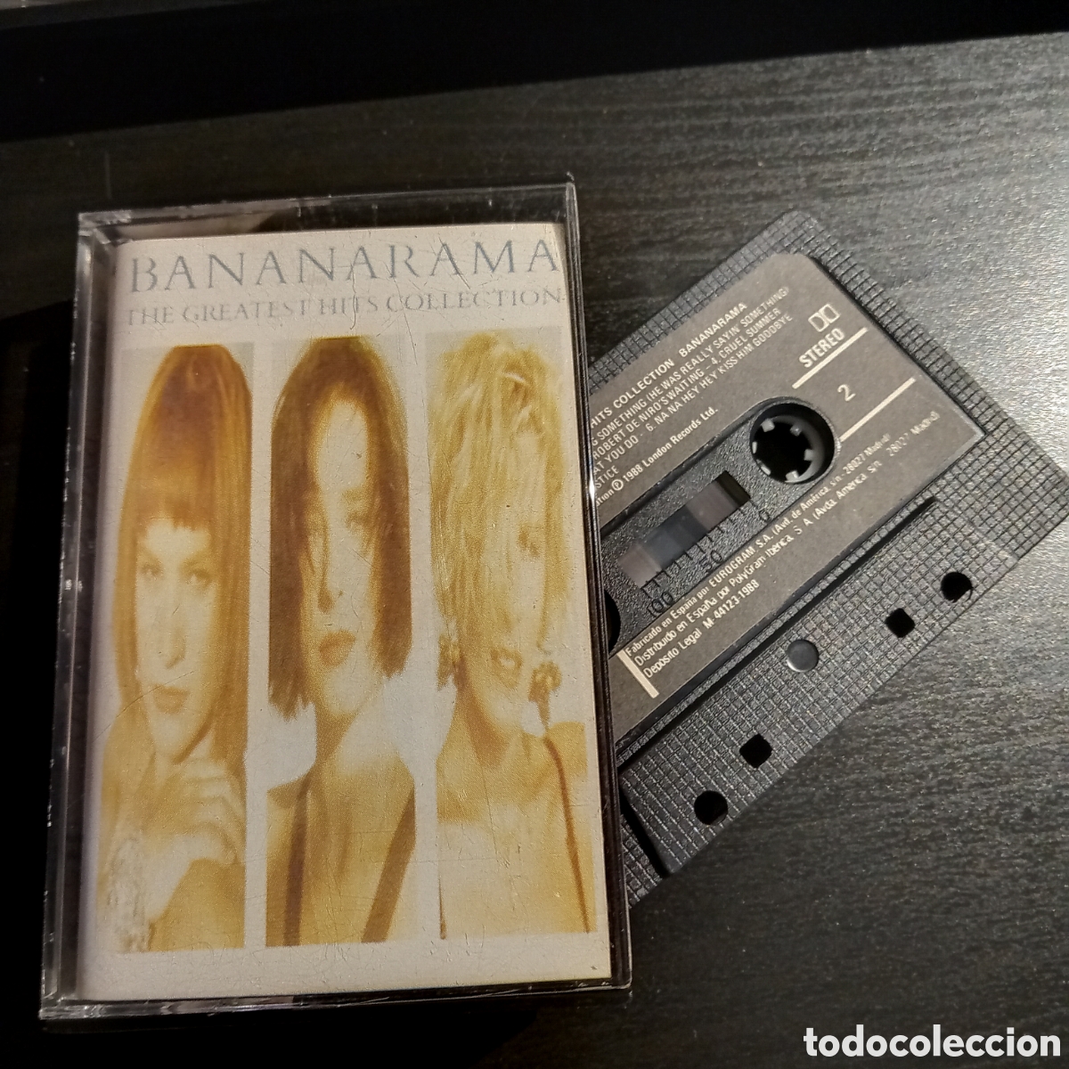 Casetes antiguos: Cinta de cassette de Bananarama (1988) - Foto 1