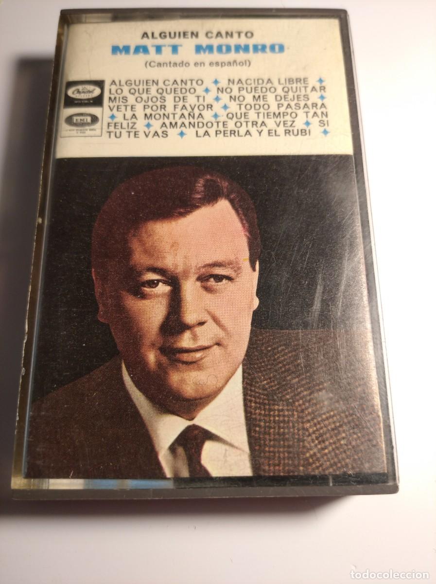 Casetes antiguos: Alguien cant&oacute; (Matt Monro) - Foto 1