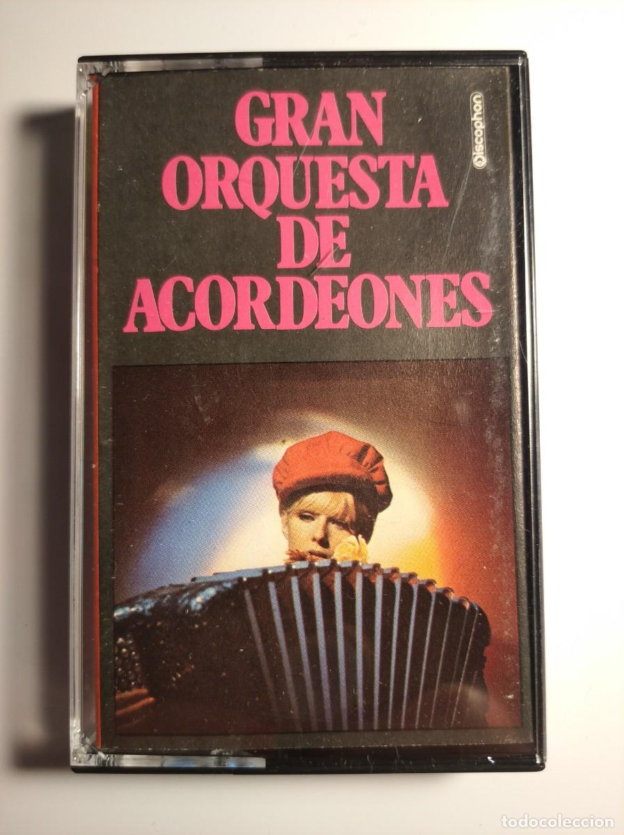 Casetes antiguos: Gran orquesta de acordeones - Foto 1