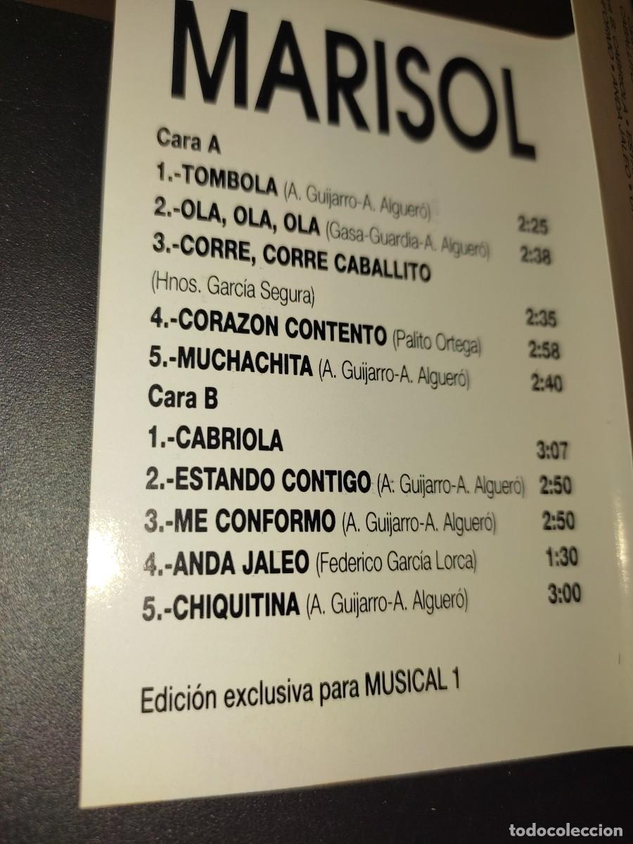 Casetes antiguos: CINTA CASSETTE MARISOL - Foto 3