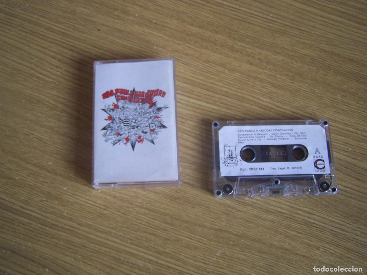 Casetes antiguos: VVAA- Sao Paolo hardcore compilation cassete