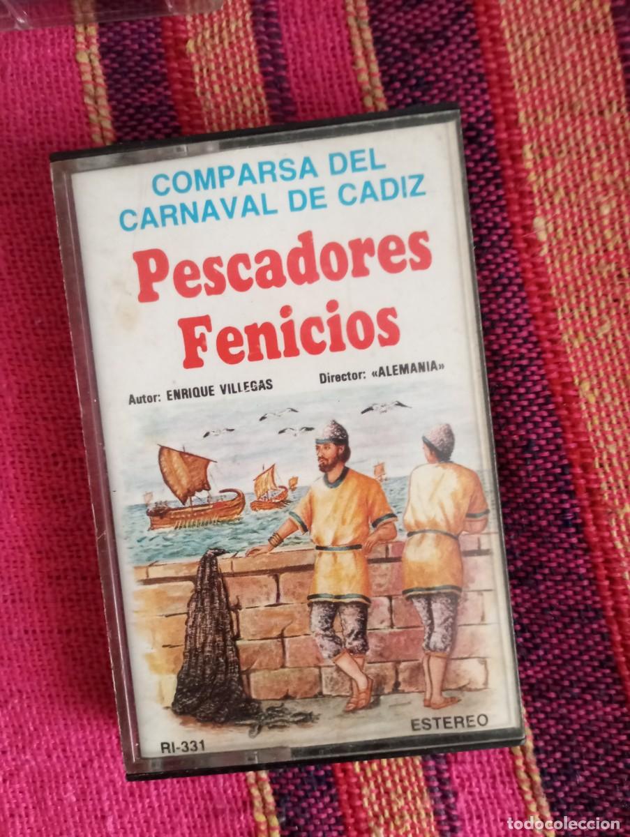 Casetes antiguos: Carnaval de C&aacute;diz casete Pescadores fenicios comparsa