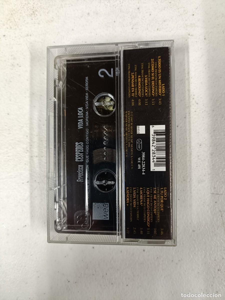 Casetes antiguos: Cassette francisco C&eacute;spedes vida loca - Foto 2