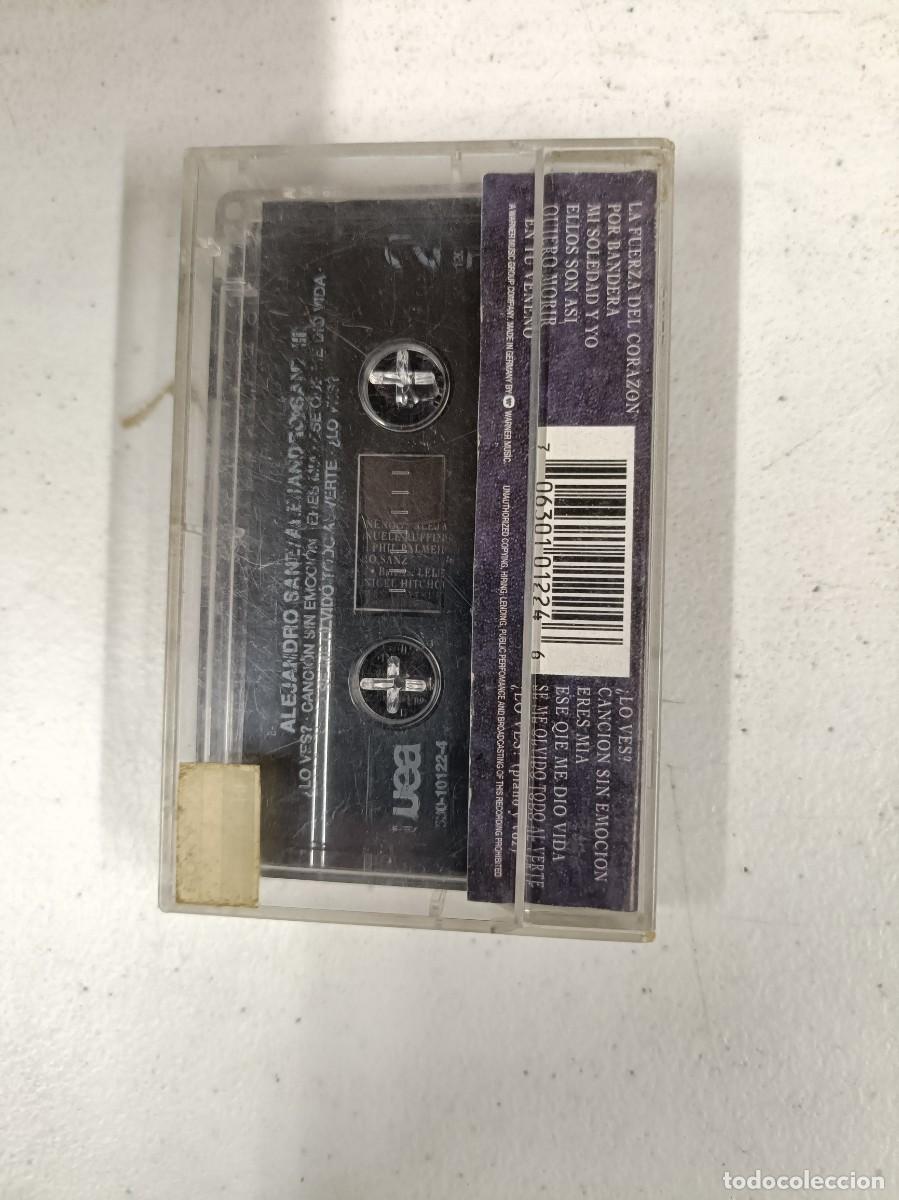 Casetes antiguos: Cassette Alejandro Sanz - Foto 2