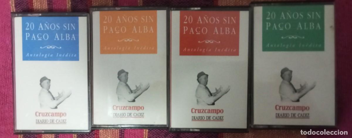 Casetes antiguos: Carnaval de C&aacute;diz 20 a&ntilde;os sin Paco Alba 4 casetes