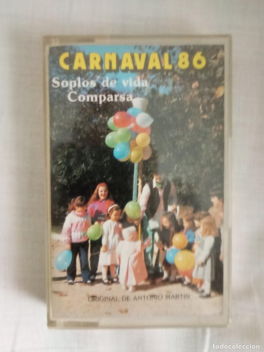 Casetes antiguos: Carnaval de C&aacute;diz comparsa soplo de vida 1986