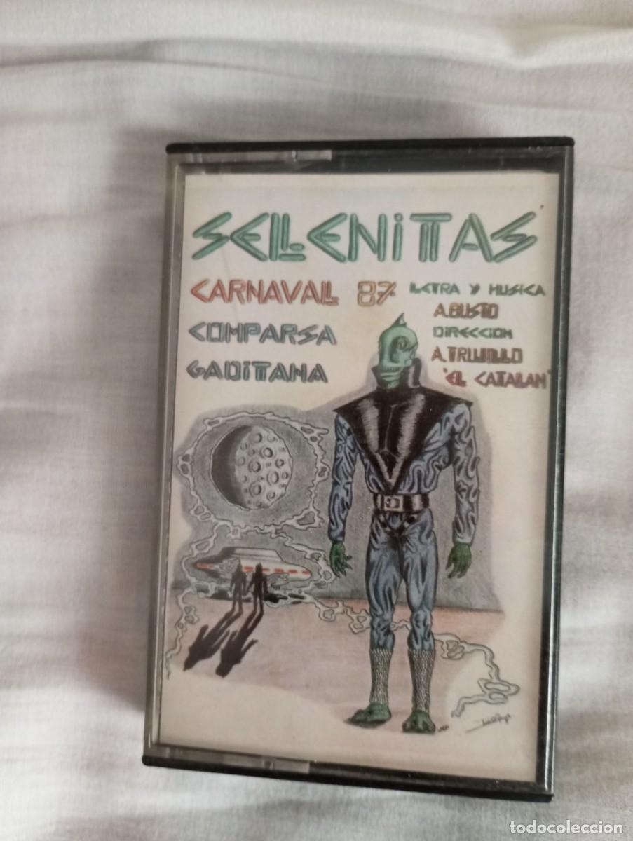Casetes antiguos: Carnaval de C&aacute;diz casete comparsa selenitas 1987